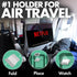 Ipad Stand Holder Airplane Travel Essential - Extra Large 12x7” Flexible Plane Phone and Tablet Stand Holder for Kindle, Bed, Desk, Office, in fli...