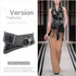 Women's Fashion Vintage Wide Waist Belt Elastic Stretch Cinch Belts With Interlock Buckle, Black, One Size...