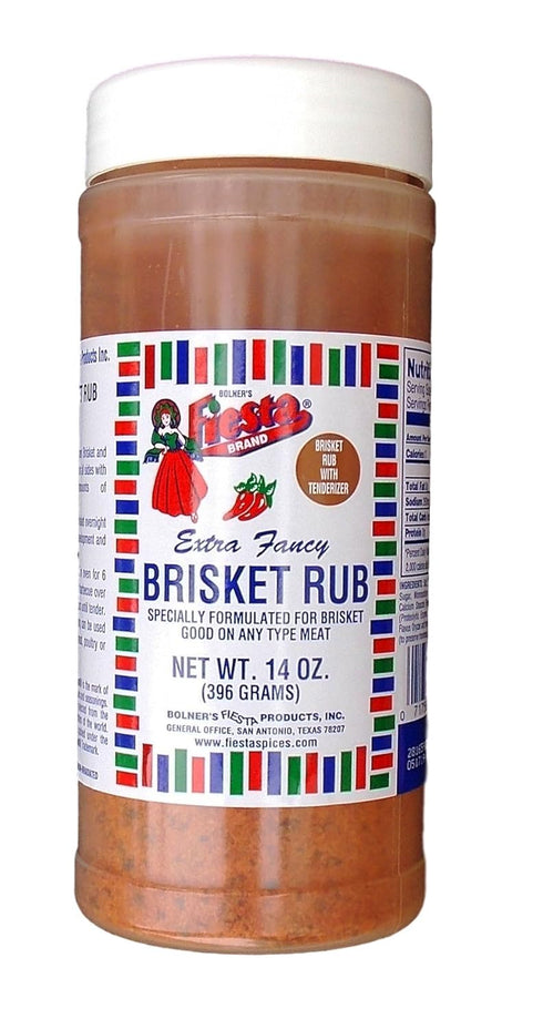 Bolner's Fiesta Extra Fancy Brisket Rub, 14 oz....