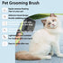 Self cleaning slicker brush for dogs and cats, skin-friendly grooming cat brush, easy-to-clean dog hair brush, depilatory brush, hair brush puppy ...