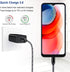 Android Moto Phone USB C Fast Charger for Moto G Fast/G Power/G Stylus/G Pro/G Play,One 5G UW ace/razr/Edge+,G7 Plus/Power/Play,X4 Z Z2 Z3 Z4,QC3....