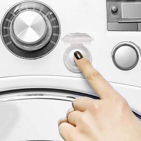 Operitacx 4pcs Protection Cap Child Safety Locks Kids Appliances Stovetop Protector Washing Machine Child Proof Washer Child Safety Lock Stove Kno...