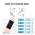 Wrist Compression Sleeve, Wrist Sleeve Support Wrist Bands for Tendonitis, Arthritis, Sprains Pain Relief, Elastic Carpal Tunnel Wrist Protector f...