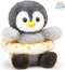 Houwsbaby 8" Cuddly Penguin Stuffed Animal,Penguin Plush Toy with Yellow Swimming Circle,Ideal Gift Toy Doll Holiday Birthday Christmas Children's...