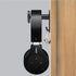 Headphone Stand - Adjustable Headset Wall Mount Holder Adhesive Gaming Headphone Hanger Hook Earphone Clamp for Most Headphone (Black), HK-SS-01-B...