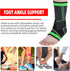 Ankle Support Braces (1Pair), Breathable Ankle Compression Sleeves with Adjustable Wrap,Elastic Ankle Brace Stabilizer for Plantar Fasciitis,Achil...