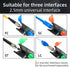 Aluminium Alloy 20km Visual Fault Locator Fiber Optic Cable Tester/VFL for FC,SC,ST & LC Adapter...