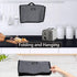 Toaster Cover 2 Slice Wide Slot, Toaster Oven Cover Compatible with Cuisinart, Small Bread Cover, 2 Slice Toaster Covers with Zipper Pockets Buffa...