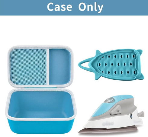 GWCASE Case Compatible with Oliso M3Pro/ M2 Mini Project Steam Iron. Travel Irons Carrying Organizer Holder for Solemate and Other Accessories (Bo...