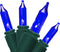 Brite Star 50 Lt Designer Series Mini Lights, Blue, Green Wire...