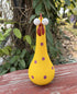 Long Neck Chicken Statue, Resin Rooster Sculpture, Creative Crafted Art Figurines, Funny Outdoor Decor, Cute Cock Decoration for Lawn, Yard, Offic...