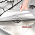 Stove Burner Covers-Gas Stove Protectors Silver with Upgraded Density and Coating, Reusable, Non-Stick,Fast Clean Liners for Kitchen. Stove top Co...