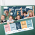 QOUBAI Boho Rainbow Growth Mindset Posters Mindset Classroom Decorations the Power of Yet Banner Positive Mindset Reading Bulletin Board Set Boho ...