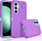 for Samsung Galaxy S23 FE 5G Case, Triple Layer Heavy Duty Armor Rugged Drop Protection Shockproof Protective case for Galaxy S23 FE 5G 2023, Purp...