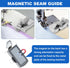 Upgraded Magnetic Seam Guide for Sewing Machine, Magnetic Sewing Seam Guide,Hemmer Guide, Universal Seam Guide, Multifunctional Hem Guide for Sewi...