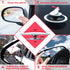 4pcs Round Blind Spot Mirror for Car, Car Blind Spot Frameless Convex HD Glass BlindSpot Mirrors Side Mirror, Rear View Mirror with Wide Angle Adj...
