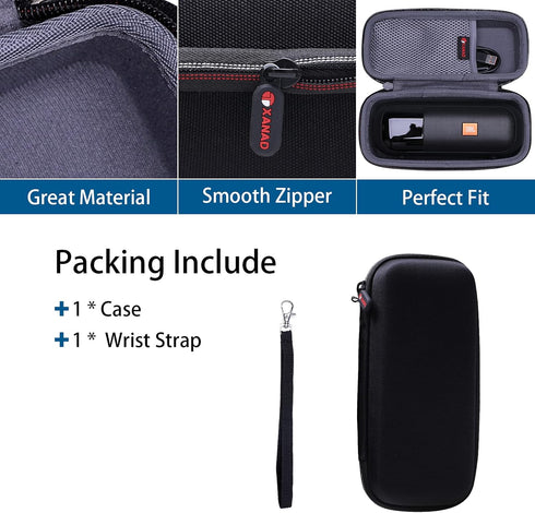 XANAD Hard Case for JBL FLIP 6 or FLIP 5 or FLIP 4 or FLIP Essential or JBL Tune 2 Waterproof Portable Bluetooth Speaker- Travel Carrying Storage ...