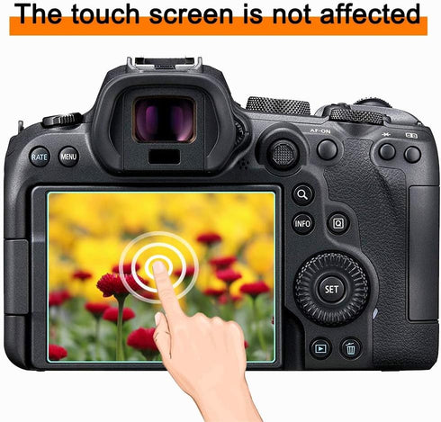 TG6 Screen Protector Compatible for Olympus Tough TG-6 TG-5 Camera, 9H Tempered Glass Anti-Scrach Anti-Bubble Anti-Dust (3 Pack)...