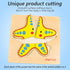 8pcs Wooden Puzzles for Toddlers 1-3, Toddler Puzzles Ages 2-4, Montessori Toys for 1-3+ Years Girl Boy, Sea Animal Puzzle for Kids, Jigsaw Puzzle...
