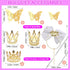 Rhinestone Brooches for Crafts, Flower Bouquet Accessories,Corsage Pin Diamond Pins kits for Wedding Accessories Jewelry Decoration DIY Craft Supp...