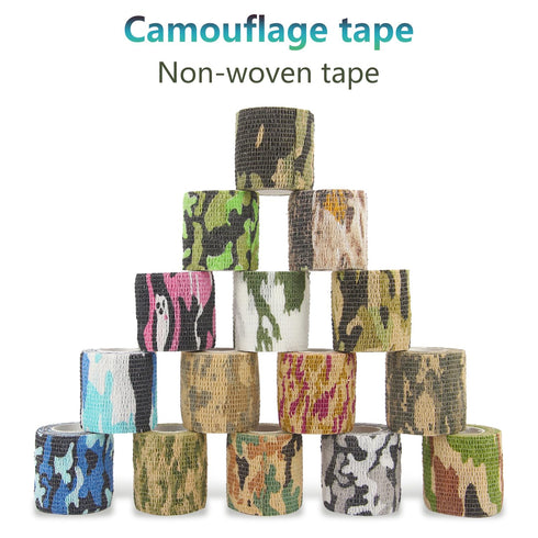 EKIND Multi-functional Self-Adhesive Camouflage Tape Wrap, Waterproof and Non-Slip for Hunting Guns, Knife Handles, Camping Gear and More - 14.7ft...