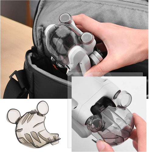 SING F LTD Gimbal Protector Compatible with DJI Mini 3 Pro Drone Camera Guard Lens Cover Front Sensor Cap Dustproof Case Drone Replacement Accesso...