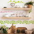 12 Pieces Leaf Vine Stencils Leaves Floral Spring Stencil Reusable DIY Crafts Drawing Templates Stencils for Painting on Wood Wall Canvas Furnitur...