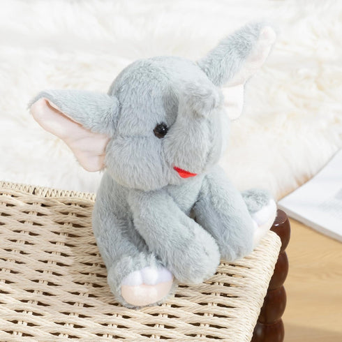 Elephant Stuffed Animal Grey Stuffed Elephant Plush Toys Cute Plush Elephant Toy Elephant Gifts for Women Elephants Stuffed Animals for Kids Girls...