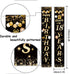 Happy Birthday Cheers to 18 Years Black Gold Yard Sign Door Banner 18th Birthday Decorations Party Supplies...