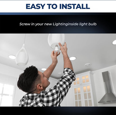 Smart Light Bulbs 60W Equivalent, 800LM 9W WiFi Smart Bulb Compatible with Alexa/Google Assistant, A19 E26 Smart Light Bulb No Hub Required, 2.4GH...