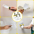 DEKEones Putty Knife Set, 4PCS Stainless Steel Scraper Paint Tool with Comfortable Grip for Drywall Repair, Wallpaper Removal and Plaster Scraping...