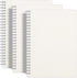 RETTACY Blank Journal Notebook 3-Pack - A5 Blank Spiral Notebook with 160 Pages per Pack, 100 GSM Premium Acid-Free Paper, Sketch Book for Drawing...