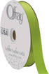 Berwick Offray 7/8" Wide Double Face Satin Ribbon, Kiwi Green, 100 Yards...