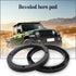 Saim 6.5" Dia Universal Black Plastic Speaker Spacer Adaptor Ring Mounting Bracket Fit ABS Car Stereo Speaker Spacers (2 Pcs)...