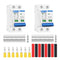JOTTA DC Miniature Circuit Breaker,2 Poles 1000V for Solar PV System,Din Rail Installation (2 PCS 20A)...