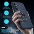 Janmitta for Samsung Galaxy A35 5G Case with Tempered Glass Screen Protector,Heavy Duty Shockproof Full Body Protective Cover Built in Rotatable M...
