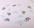 luckylibra Boy baby shower decorations, It is a Boy Banners Elephant Garland and Paper Lantern Paper Flower Pom Poms ?Blue White Grey?...