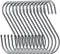 24 Pack S Hooks for Hanging, 3.5 inch Metal S Shaped Hook Heavy Duty Hanging Hooks for Pot Rack, Pans Plant, Towels, Jeans, Closet, Clothes, Hats,...