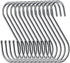 24 Pack S Hooks for Hanging, 3.5 inch Metal S Shaped Hook Heavy Duty Hanging Hooks for Pot Rack, Pans Plant, Towels, Jeans, Closet, Clothes, Hats,...