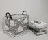 Rectangle Kids Gift Storage Basket Shelf Storage Basket Organizer Box Clothes Laundry Hamper Toys Nursery Basket Baby Laundry Basket with Handles ...
