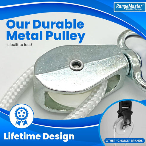 DIY Ranger RangeMaster DIY Ranger Shoulder Pulley ? Physical Therapy Shoulder Exercise Tool ? Do It Yourself Kit ? Aids with Recovery and Increase...