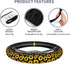 Sunflower Steering Wheel Cover 15 Inch Universal Neoprene Steering Wheel Covers for Women Men Car Steering Wheel Wrap Car Interior Protection Acce...