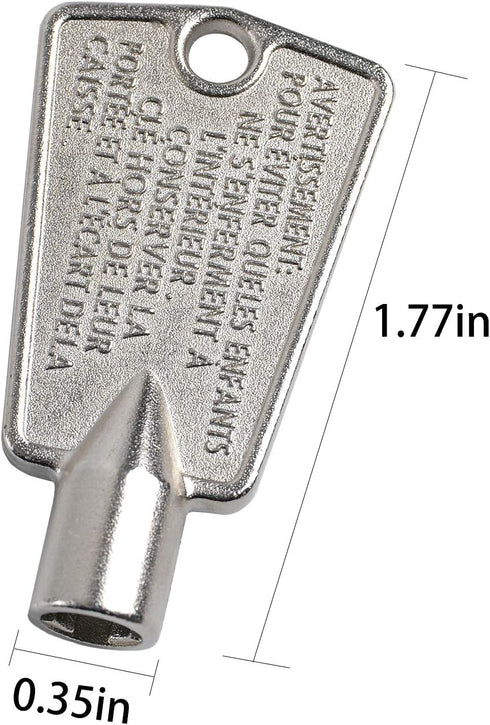 216702900 Freezer Door Key for Frigidaire Kenmore AP4071414 PS2061565 AP2113733 AP4301346 PS1991481 06599905 08037402 12849(Metal)...