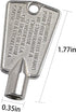 216702900 Freezer Door Key for Frigidaire Kenmore AP4071414 PS2061565 AP2113733 AP4301346 PS1991481 06599905 08037402 12849(Metal)...