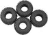 4PCS HIRCQOO 1.0" SCX24 Rubber Crawler Mud Terrain Micro Rubber Tire Compatible with Axial 1/24 Gladiator Bronco B17 C10 JLU Deadbolt RC Crawler C...