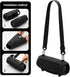 TXEsign Silicone Case Cover for JBL Charge 5 Portable Bluetooth Speaker, Travel Carrying Protective Case w Shoulder Strap Holder Full Protection C...