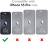 Crave Dual Guard for iPhone 15 Pro Case, Compatible with MagSafe Shockproof Protection Dual Layer Case for Apple iPhone 15 Pro (6.1") - Forest Gre...