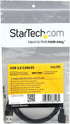 StarTech.com 1m 3 ft Slim Micro USB 3.0 Cable M/M - Right-Angle Micro-USB - USB 3.0 A to Micro B - Angled Micro USB - USB 3.1 Gen 1 5Gbps (USB3AU1...