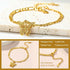 GOLDCHIC JEWELRY Gold Butterfly Anklets for Women,Cute Figaro Chain Ankle Bracelets Foot Chains 8.5+2 Inches...