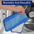 4Pack Reusable Microfiber Mop Pads for Bona Mop, Bona Hardwood & Hard-Surface Floor Cleaner, 18" Cleaning Mop Refill Pad Washable Wet Dry Pads Swe...
